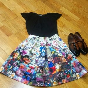 EUC Markus Lupfer High Waisted Skirt SzM